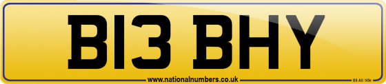 B13 BHY