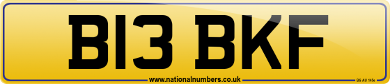 B13 BKF