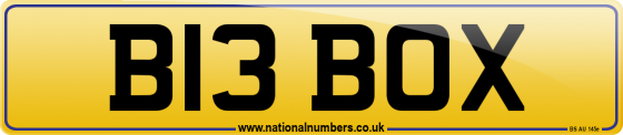 B13 BOX