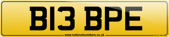B13 BPE