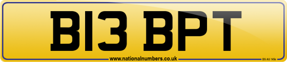 B13 BPT