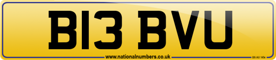 B13 BVU
