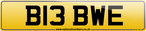 B13 BWE