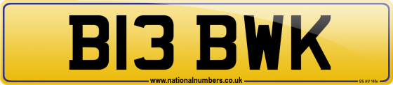 B13 BWK