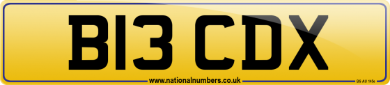 B13 CDX