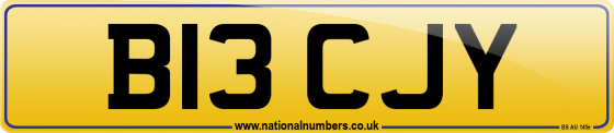 B13 CJY