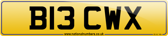 B13 CWX