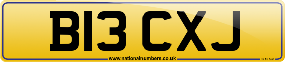B13 CXJ