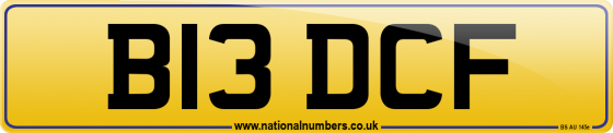 B13 DCF