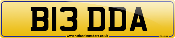 B13 DDA