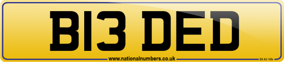 B13 DED