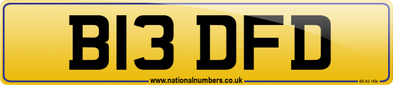 B13 DFD