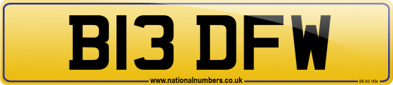 B13 DFW