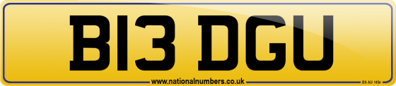 B13 DGU