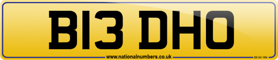 B13 DHO