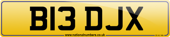 B13 DJX