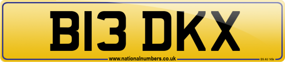 B13 DKX