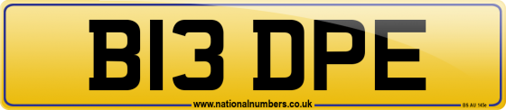 B13 DPE