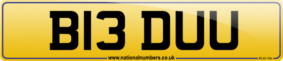 B13 DUU