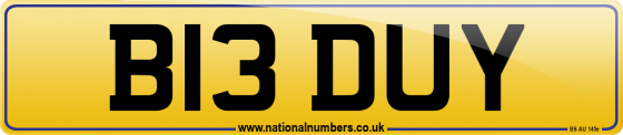 B13 DUY