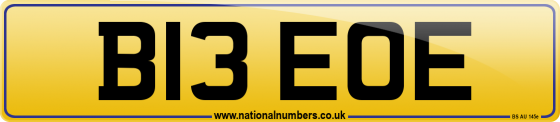 B13 EOE