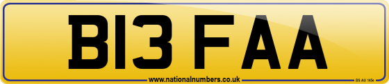 B13 FAA