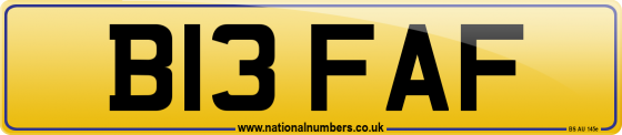 B13 FAF