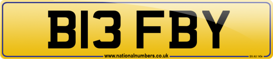B13 FBY
