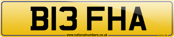 B13 FHA