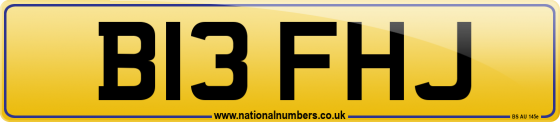 B13 FHJ