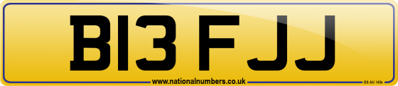 B13 FJJ