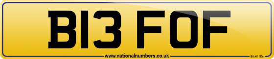 B13 FOF
