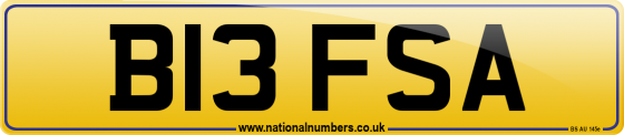 B13 FSA