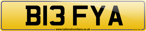 B13 FYA