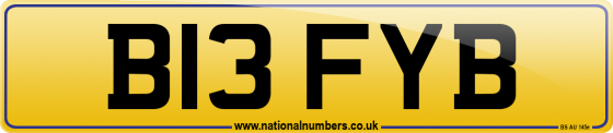 B13 FYB