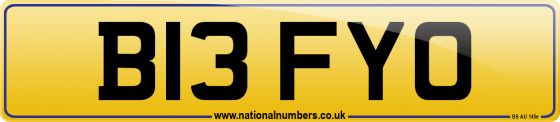 B13 FYO