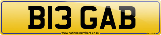 B13 GAB