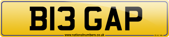 B13 GAP
