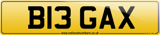 B13 GAX