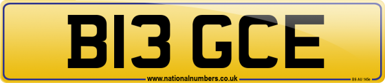 B13 GCE