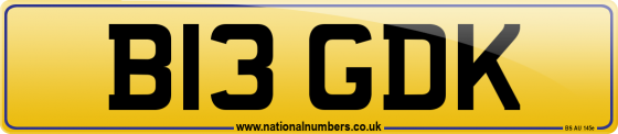 B13 GDK