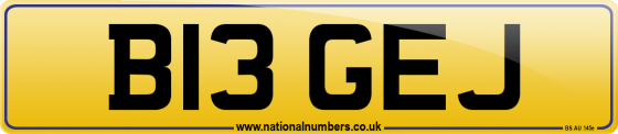 B13 GEJ