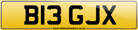 B13 GJX