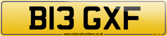 B13 GXF