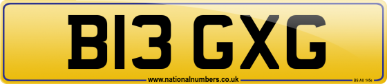 B13 GXG