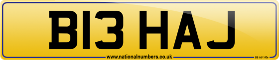 B13 HAJ