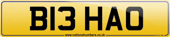 B13 HAO