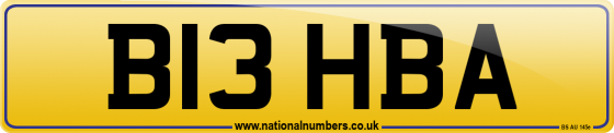 B13 HBA