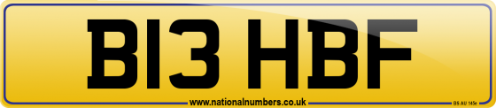B13 HBF