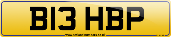 B13 HBP